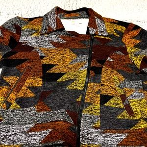 Lularoe Cropped Aztec Jacket